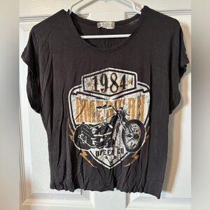 Altar'd State Charcoal Tee